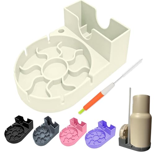 SISAYWEY Water Bottle Drying Rack, Silicone Tumbler Drying Rack, Baby Bottle Dryer Holder, Cup Dryer for Stanley 20/30/40 oz, Mugs, Glasses