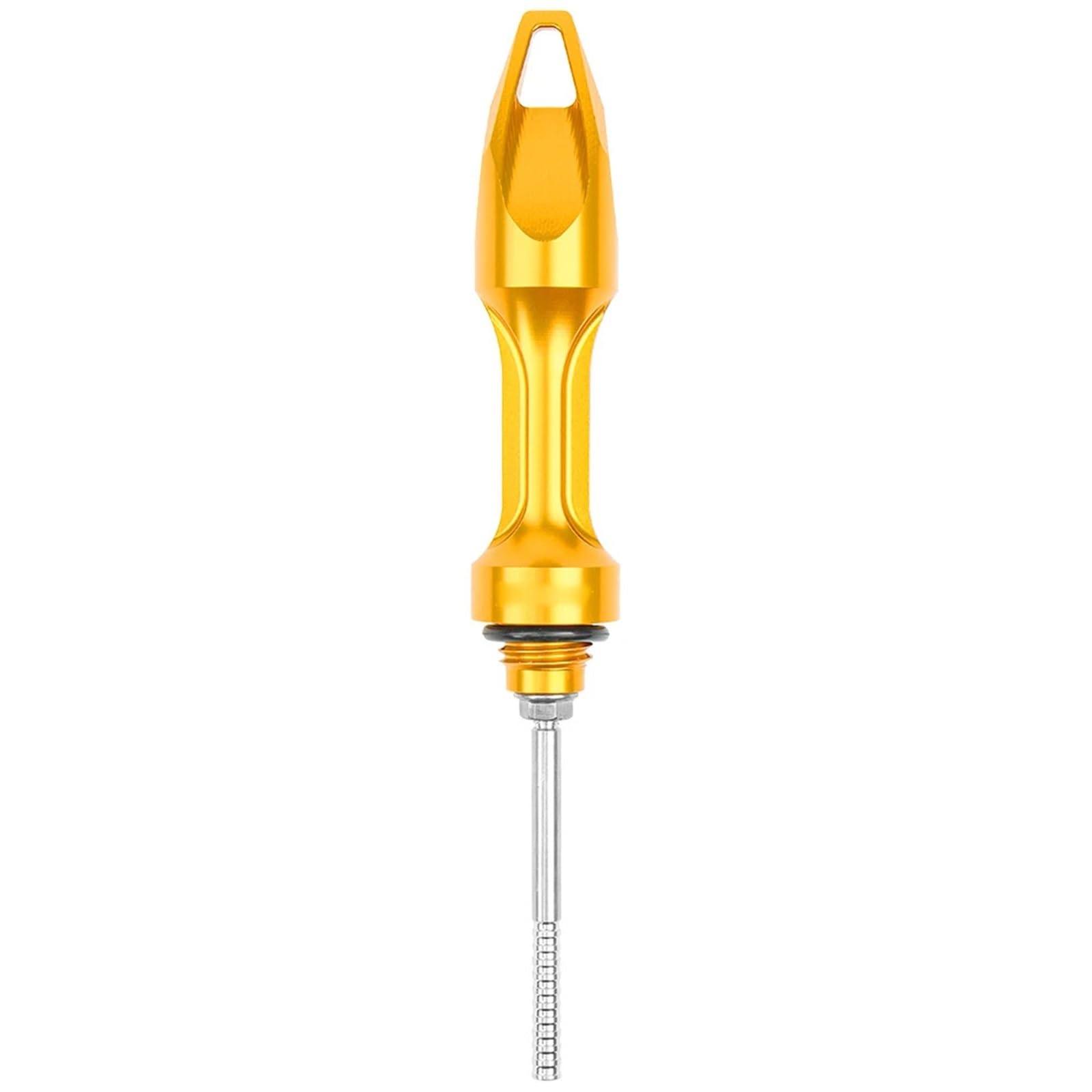 Compatible Para Hon&da Motor Tank Dipstick Motocicleta Aluminio Regla de aceite Medidor nivel sonda Varilla aceite motor(GD)