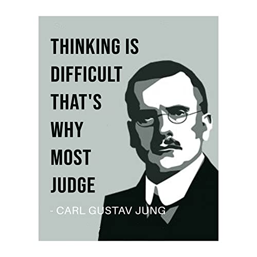 Carl Jung Thinking Wall Art