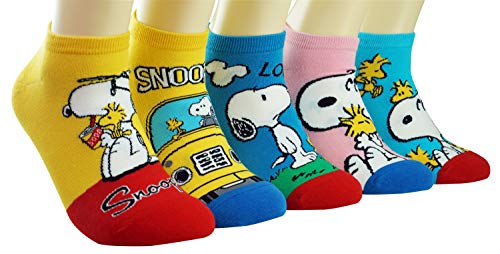DASOM Cacahuetes Mujer Calcetines Snoopy's