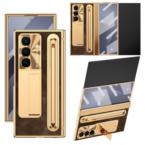 Protection Samsung Galaxy Z Trifold étui cuir antichoc avec vitre et support