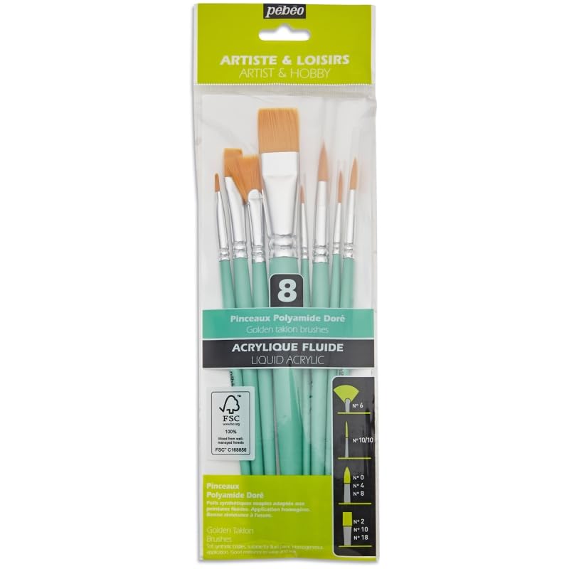 Pébéo Fijne Aquarelverf - Ronde Metalen Doos - Assortiment Van 12 Halve Napjes 1 Penseel Pébéo Fijne Aquarelverf - Ronde Metalen Doos - Assortiment Van 12 Halve Napjes 1 Penseel