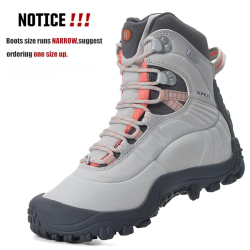 Image of Women's Hiking Boots Waterproof Outdoor Camping Boot