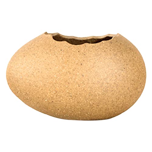 Imagen de Cuenco de cerámica con forma especial para huevos rotos