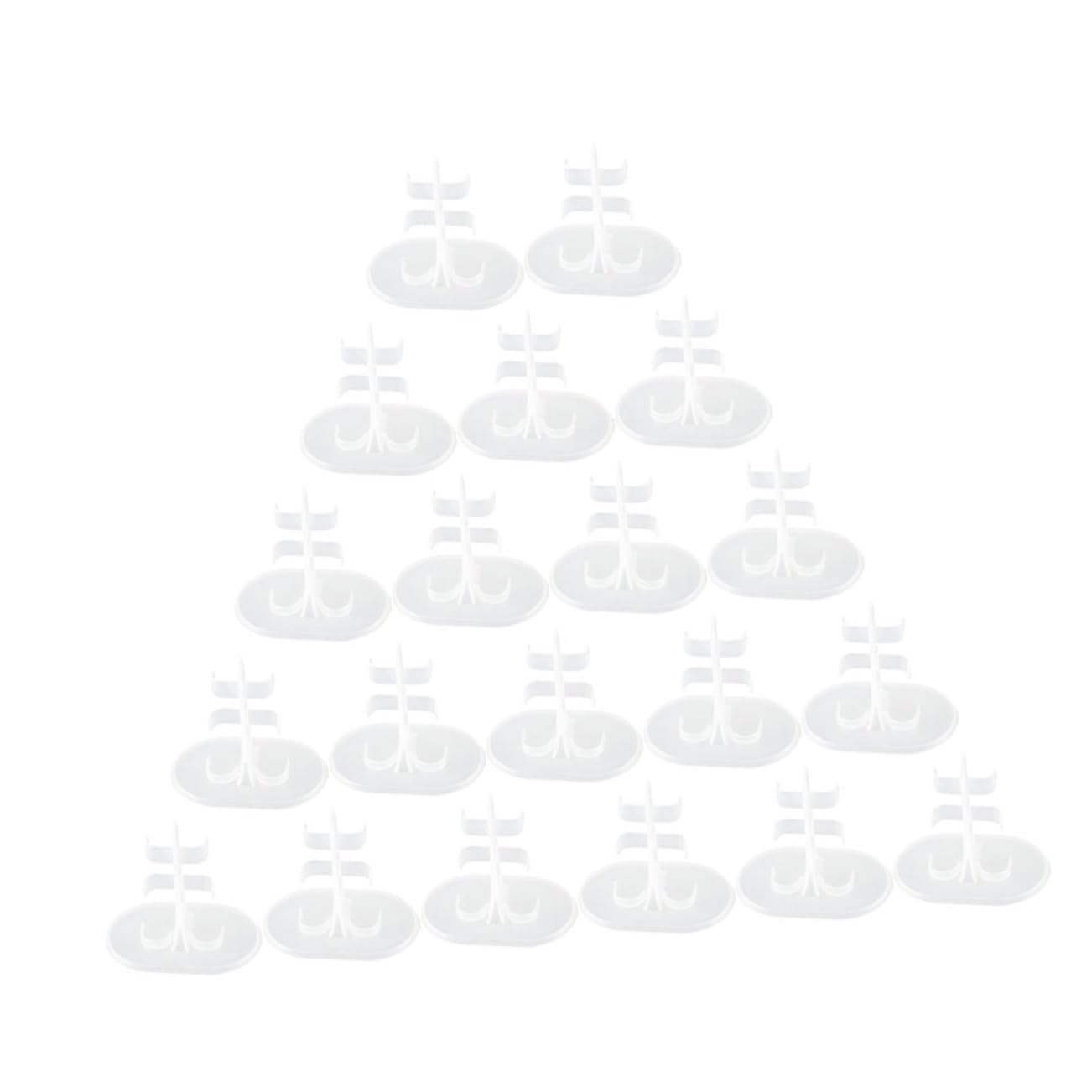 FOYTOKI 1Set Doll Display Stand Transparent Doll Support Brackets Practical Doll Model Racks for Securely Holding Dolls for Dress and Jewelry Showcase