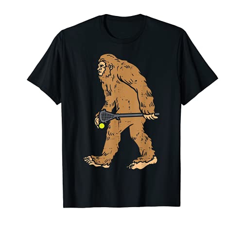 Bigfoot Sasquatch Lacrosse Funny Lax Player Goalie Men Women Camiseta