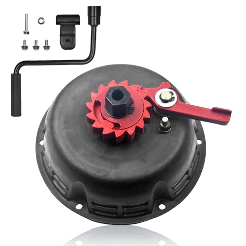 Quick Fast Pull Start Recoil Starter Assembly for Predator 212 Coleman B200R CT200U 200cc Mini Bike KT196 Go Kart Pull Cord Start 196cc Hisun Engine Black