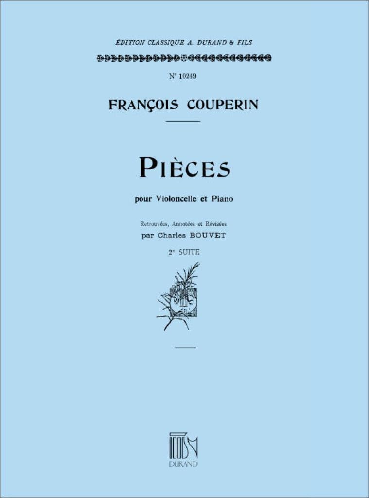 Pieces Vlc-Piano 2 Suite - L'excellence de la notation musicale pour pianistes exigeants