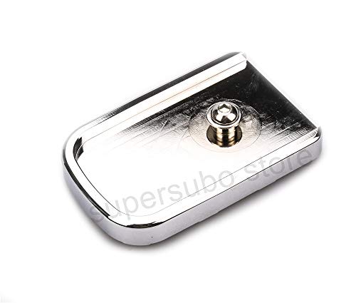 Chrome Aluminum Brake Pedal Pad Cover Fit For Harley softail Heritage Springer Fat Boy Deluxe FLSTN Road King FLHR Road Glide FLTR pads cover