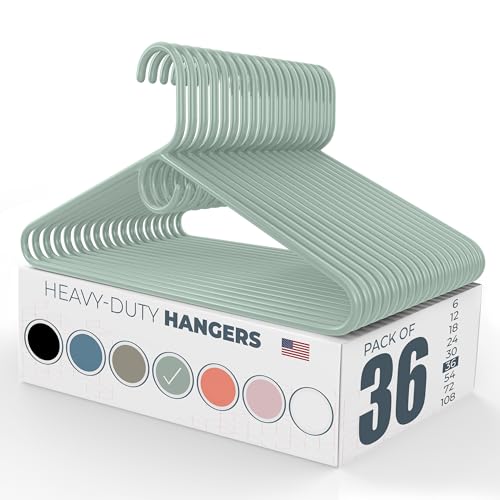Neaties heavy-duty plastic hangers, bulk pack