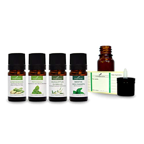 Diffusion Anti odeur de Tabac - Huiles Essentielles BIO + Livret