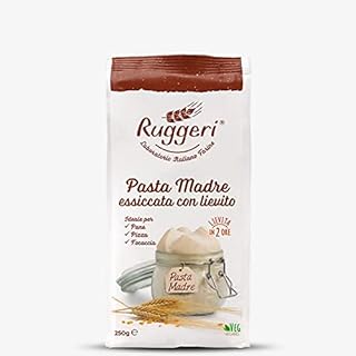 Ruggeri italienische Mutterteig Hefe getrocknet aktive Mutterhefe zum Backen für Brot Pizza und Kuchen 2x250gr (10x250gr)