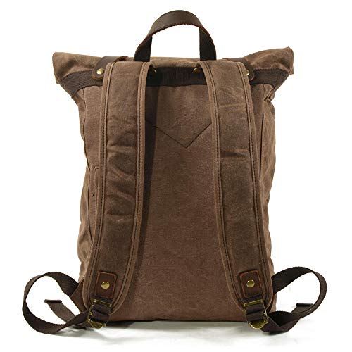 Sac à dos pour hommes antivol imperméable vert foncé voyage - 5