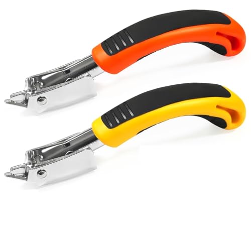 KIPTVO 2 PCS Staple Removers Heavy Duty Staple Remover Tool for School Office Wooden Case Carton Photo Frame Carpet Staple Remover Tool Upholstery