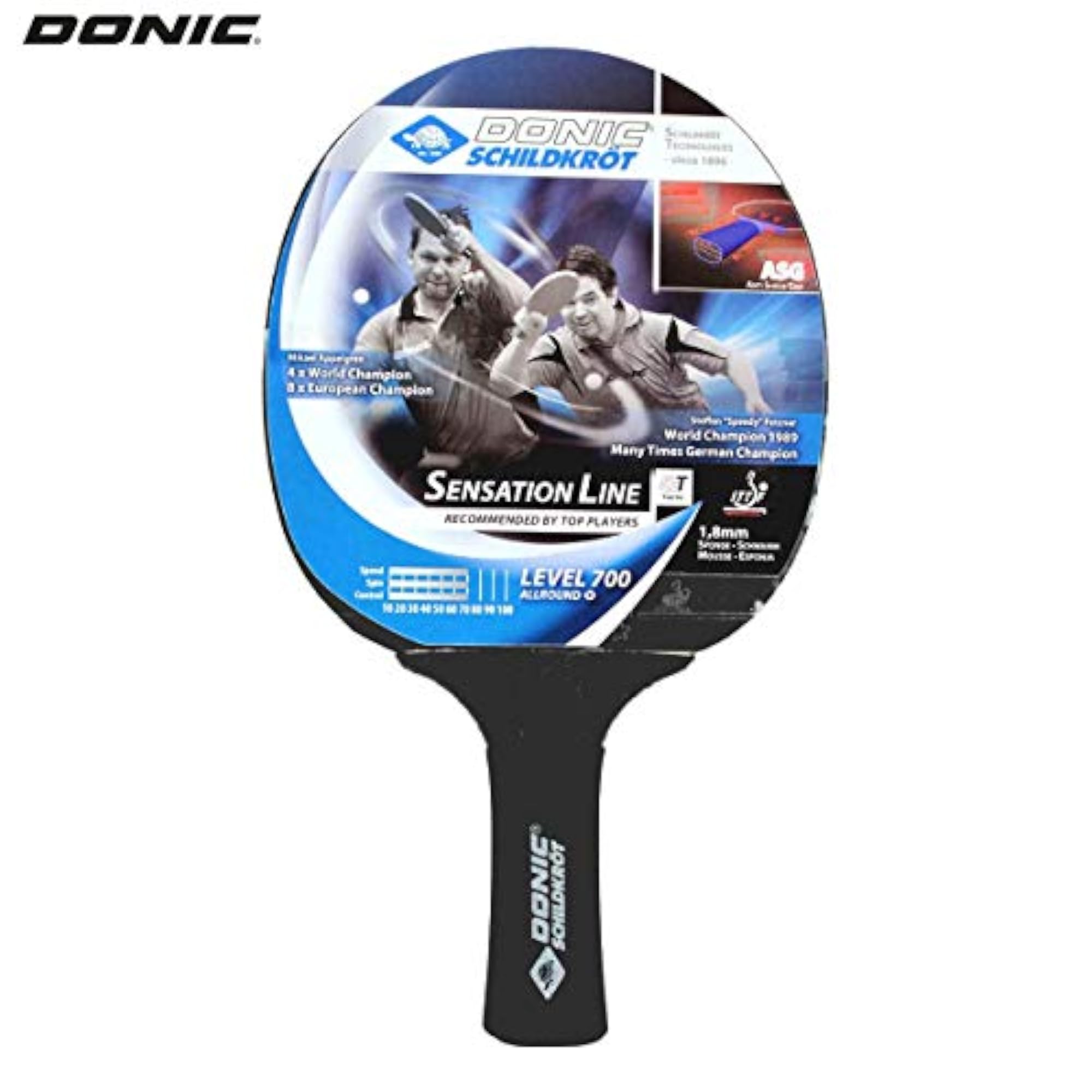 Wood Table Tennis Racket Set, Sensation Line 700 & 600