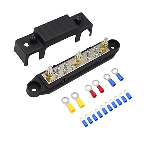 Barre Bus de Batterie et bloc de distribution d'alimentation pour câblage voiture et bateau