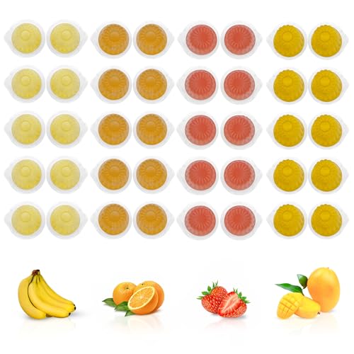 Pet Jelly Pods Variety Pack - Nutritious Jelly Fruit Nectar Treats for Geckos, Sugar Gliders, Birds, Small Pets - Real Fruit Juice - 40 Cups