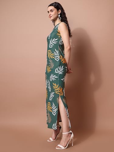 Image of PURVAJA Women's Bodycon Maxi Length Dress (Wini-106-110)
