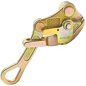 Luomorgo 2 Ton Cable Grip Puller Wire Grip Rope Jaw Cable Puller Tool for Wire Rope, Pulling 4409 Lbs