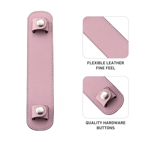 Image of Shoulder Strap Pad Replacement,Microfiber Leather Strap Pads Detachable Cover for Tote Bag