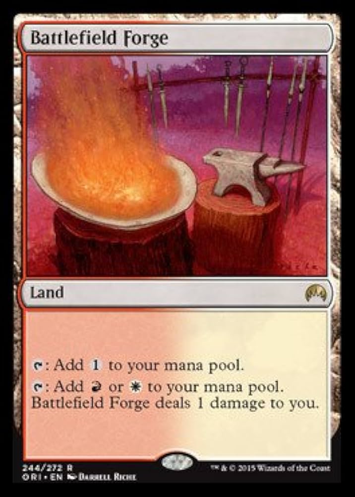 Amazon.com: Magic The Gathering - Battlefield Forge (244/272