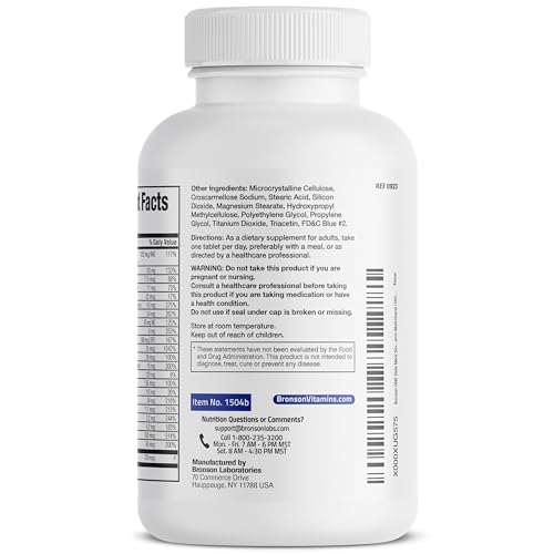 Bronson ONE Daily Men's 50+ Multivitamin