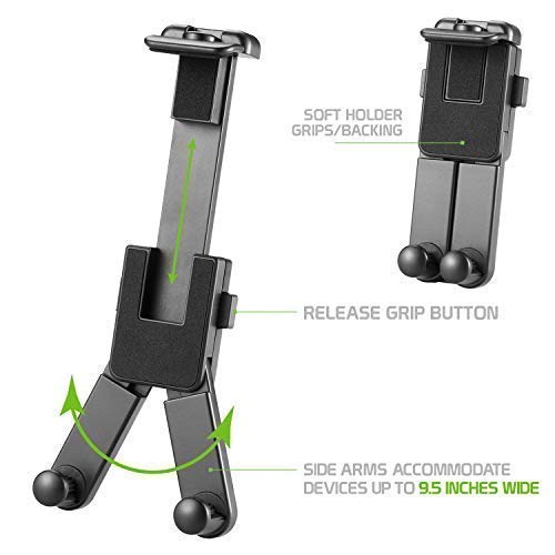 Tablet Mount & Cup Holder Base Compatible/Replacement For Ipad Pro 12.9 Air Mini 4 3 Samsung Galaxy Tab S6 10.5 A 8.0 S5E S4 S3 A/E Amazon Hd 8 10 Kindle Fire 7 5 F2 8.0 Surface (Goose Neck) #TOP3