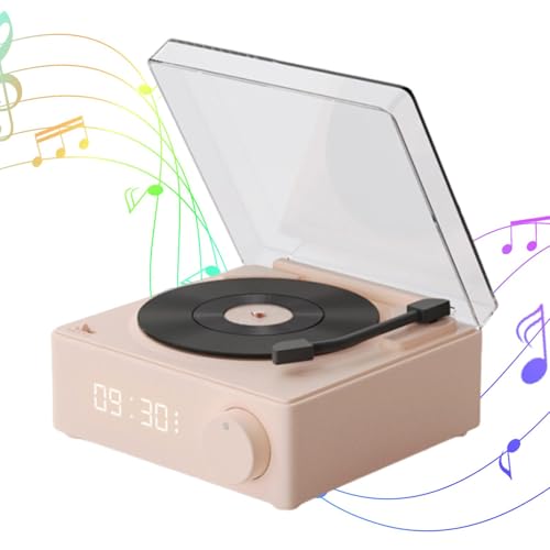 Tourne-disque vinyle sans fil intelligent avec haut-parleurs portables - 3