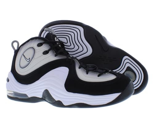 Black & Multi Color Nike Air Penny 2 with White & Football Grey Accents2