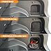 TulinTulin Trunk Upgrade, Trunk Organizer Pocket Bag, Trunk Cubby Storage bag,Cargo side pocket For Toyota Rav4 2025 2024 2023 2022 2021 2020 2019 Black, 1 pc