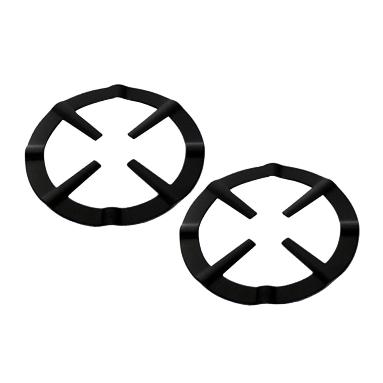 Cabilock 2Pcs Gas Range Stand for Pot Portable Pot Holder Rack for Home Use Skid Resistant Design for Balancing Pots Gas Stove