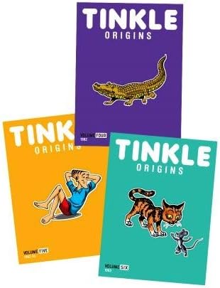 TINKLE ORIGINS VOL.4,5,6 (PACK OF 3) Paperback – 1 January 2018