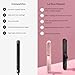 L'ANGE HAIR Le Duo Grande 360° Airflow Styler | 2-in-1 Curling Wand & Titanium Flat Iron Professional Hair Straightener and Curler with Cooling Air Vents to Lock in Style | Adjustable Temp (Black)