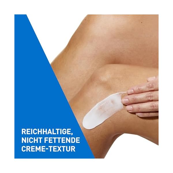 CeraVe Feuchtigkeitscreme für Körper und Gesicht, Creme für trockene bis sehr trockene Haut, Mit Hyaluron und 3 essenziellen Ceramiden, 1 x 177ml – Bild 6