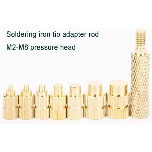 Pressa A Caldo Verticale Con Inserto In Ottone M2-m8, Ferro Da Stiro Da 90 W E Display Digitale Per Laltezza Di Inserimento, Ideale Per La Stampa Di Componenti 20.5cm