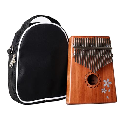 Kalimba For Beginners 17-note Mahogany Full Single Kalimba Thumb Piano 17-key Finger Piano(Style 2)