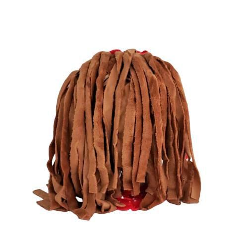 Boneca De Pano Com Coração Na Blusa Vermelho-37 Cm