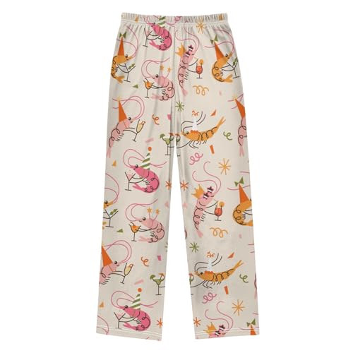 Party Shrimp Boys Pants Boys Athletic Pants Long Pant for Boywith Pockets Wide-Leg Size 6-14Y2