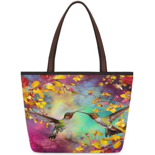 Sac fourre-tout colibri zippé résolvant le manque de place au quotidien