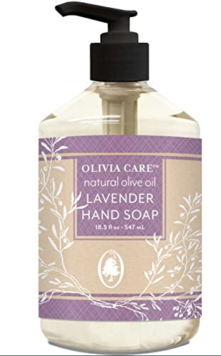 Olivia Care natural olive oil Lavender Hand Soap 18.5 oz