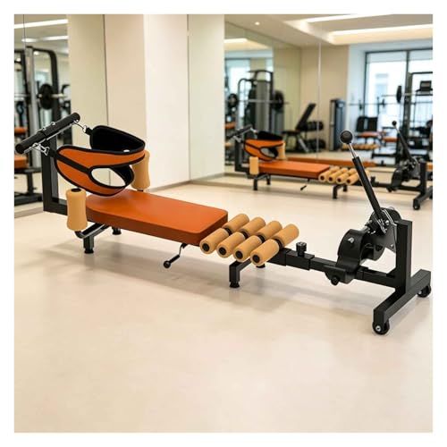 Máquina for Estirar la Espalda, Banco de descompresión por tracción, Alivio del Dolor Lumbar, Mesa de inversión de tracción de la Columna Lumbar for Gimnasio en casa, Capacidad de 130 kg