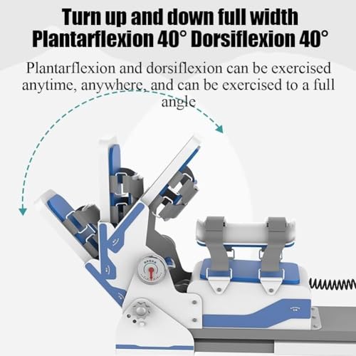 Image of Ankle rehabilitation device, electric ankle extension trainer, plantar flexion (40) + dorsiflexion (40) full-angle training, suitable for ligament injury, fracture, ankle muscle strain(Automatic)