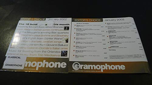 Editor's Choice: The 10 best Discs of this month January 2002