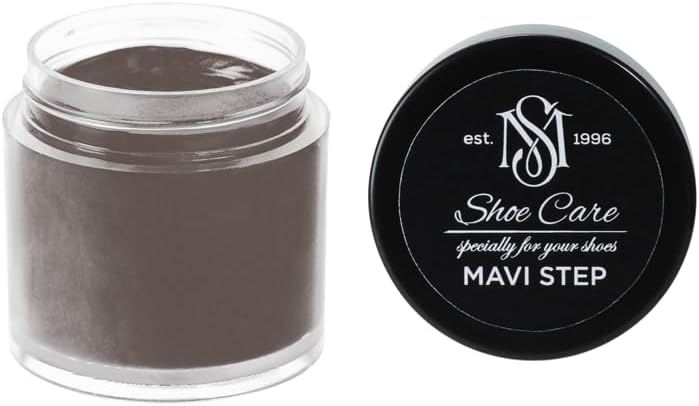 Nutritive Leather Spray - NCS S 7005-Y80R Darkest Umber Grey Brown - Deep Conditioning & Shoe Color Restoration for Smooth Leather by MAVI STEP - 1.70 fl oz / 50 ml