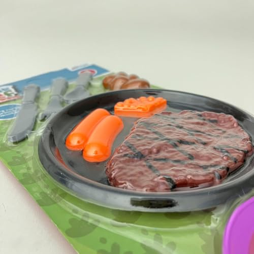 Kit Comidinhas 11 Peças Brinquedo Menina Brincando Cozinha