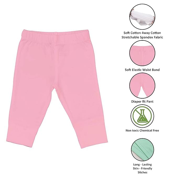 Image of EIO Baby Boys Girls Cotton All Over Print Pajama Pants Bottom Combo Packs