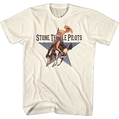 Amazon.com: Stone Temple Pilots Rock Band Riding Branco Adult