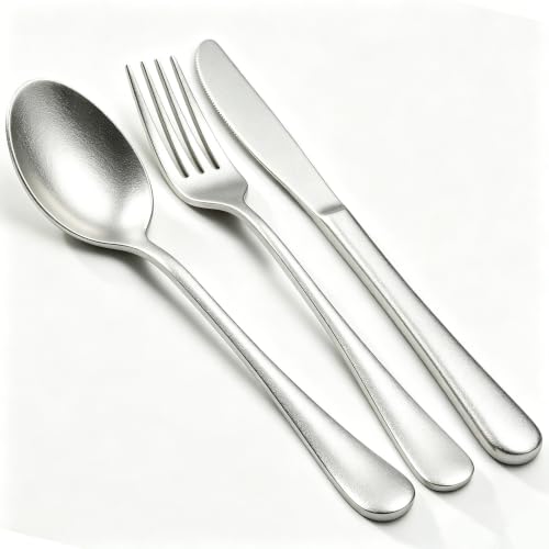 60 PC, Bulk Kitchen Silverware Set for 20 - image 1