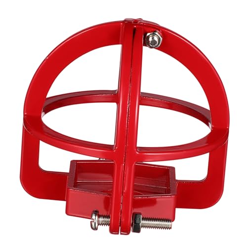 Ciieeo Copertura Protettiva Antincendio Per Testa Sprinkler Da Soffitto Guscio Rosso Facile Da Installare Scudo Sicurezza Per Garage Hotel Ospedali Edifici Commerciali