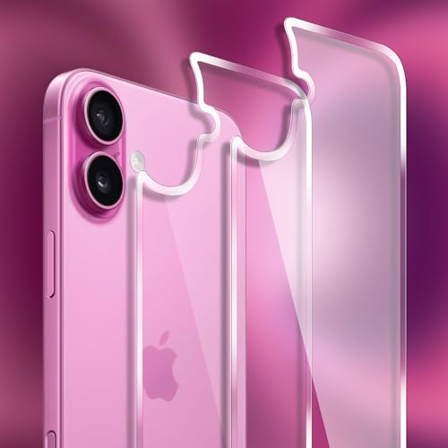 Protection arrière en verre trempé iPhone 16 Plus avec clarté HD